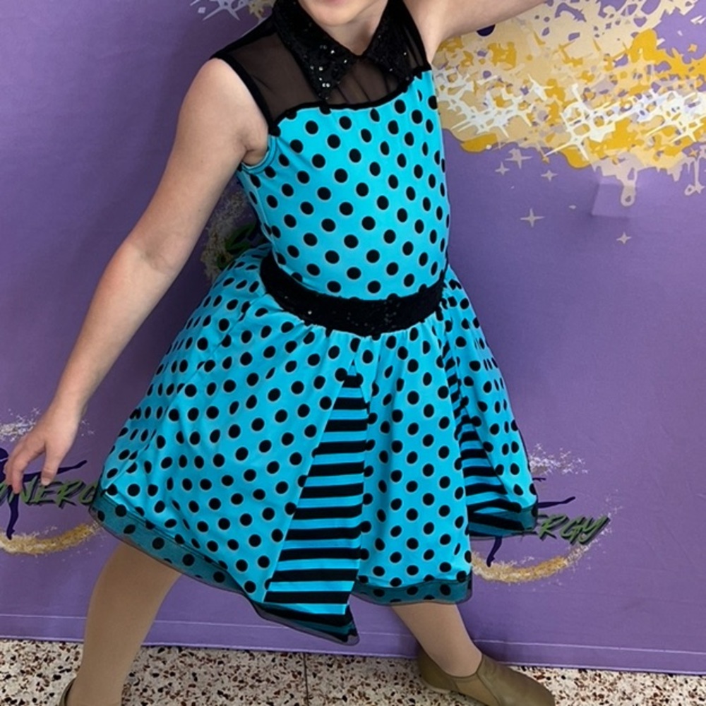 Polka Dot Kids Costume Dress